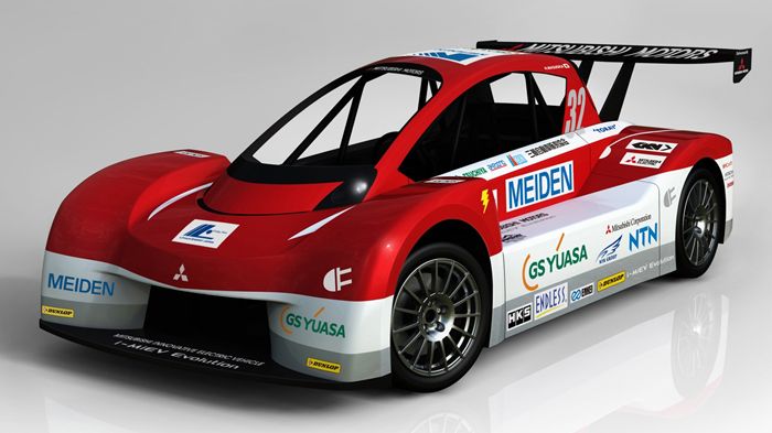 Το MiEV Evolution I τράκαρε κατά τις δοκιμές στο Pikes Peak του 2012.