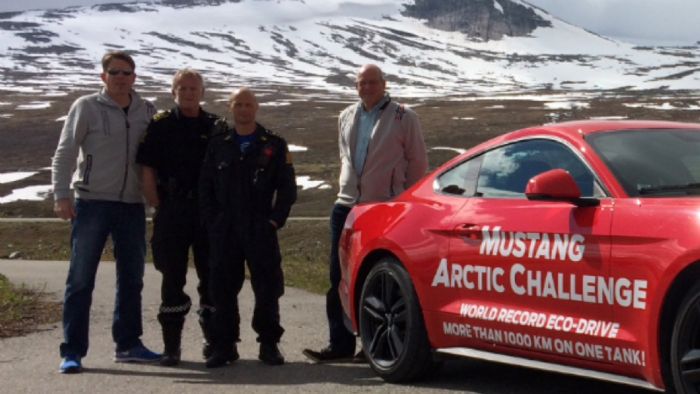 Ρεκόρ οικονομίας με Mustang; Και όμως το έκαναν οι απίστευτοι Νορβηγοί!