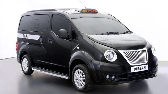 Η τελική σχεδίαση του νέου Nissan NV200 ως Ταξί για τη πόλη του Λονδίνου είναι σημαντικά διαφοροποιημένη από τις συμβατικές εκδόσεις του μοντέλου.