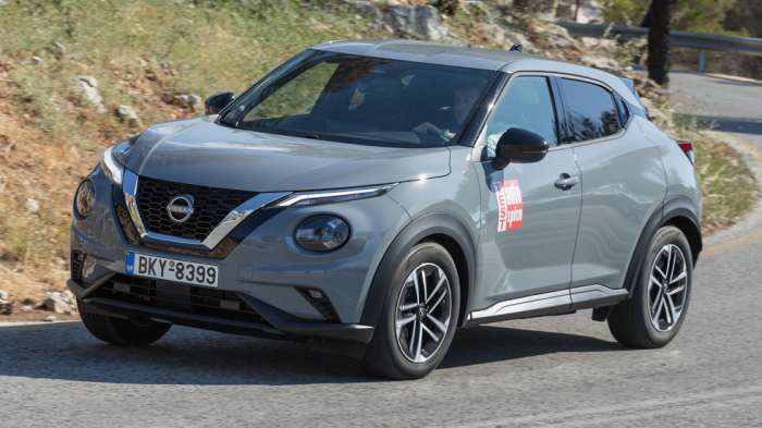 Nissan Juke 1,0 DIG-T 114 PS: SUVάκι βενζίνης με τη μεγαλύτερη οθόνη της κατηγορίας (12,3 ιντσών)