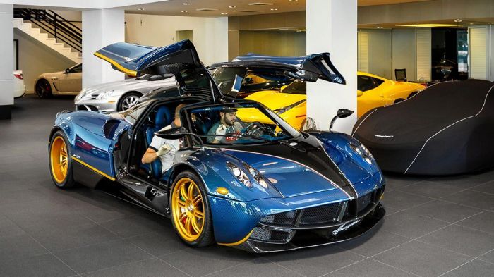 Η μία και μοναδική Pagani Huayra 730 S παραδόθηκε στον τυχερό κάτοχό της στο Λος Αντζελες. 