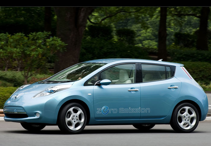 Το ηλεκτρικό Nissan Leaf 