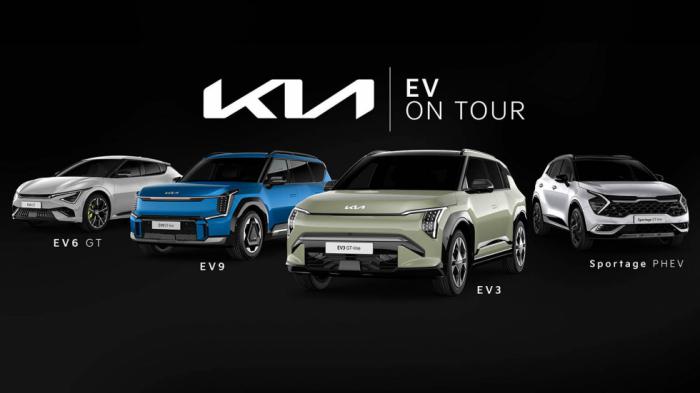 «Kia EV On Tour»: Τα ηλεκτροκίνητα Kia ταξιδεύουν σε όλη την Ελλάδα 