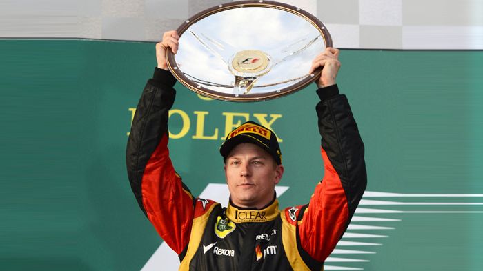 Νικητής ο Kimi Raikkonen (Lotus) στον αγώνα της Αυστραλίας.