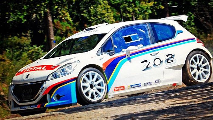 Ο Kevin Abbring με το ολοκαίνουργιο Peugeot 208 R5 σημείωσε τον ταχύτερο χρόνο στη σημερινή κατατακτήρια ειδική του Ράλλυ Ακρόπολις.	