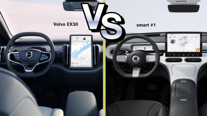 Μικρά και ηλεκτρικά SUV: smart #1 ή Volvo EX30;