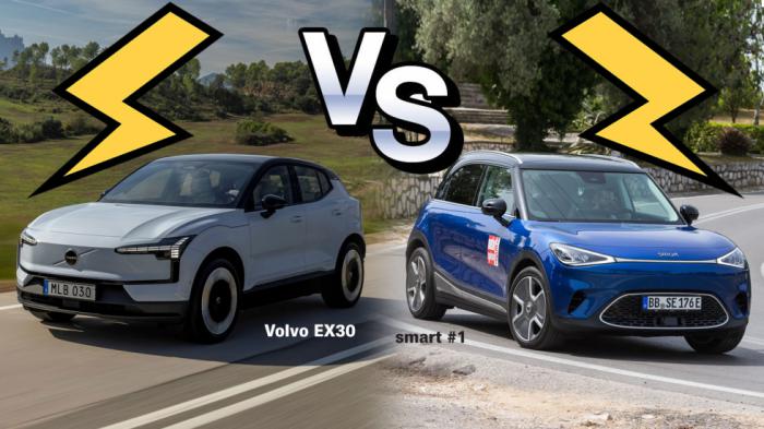 Μικρά και ηλεκτρικά SUV: smart #1 ή Volvo EX30; 