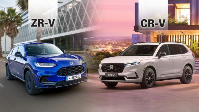 Νέα SUV από τη Honda: Πού μοιάζουν και πού διαφέρουν τα ZR-V και CR-V; 