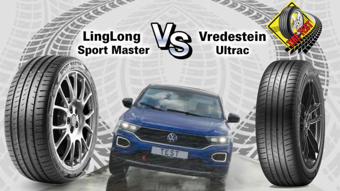 Test ελαστικών: Το LingLong Sport Master κερδίζει 4-0 το Vredestein Ultrac