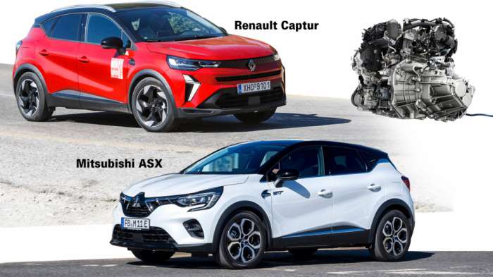 Η mild hybrid τεχνολογία των Mitsubishi ASX και Renault Captur.