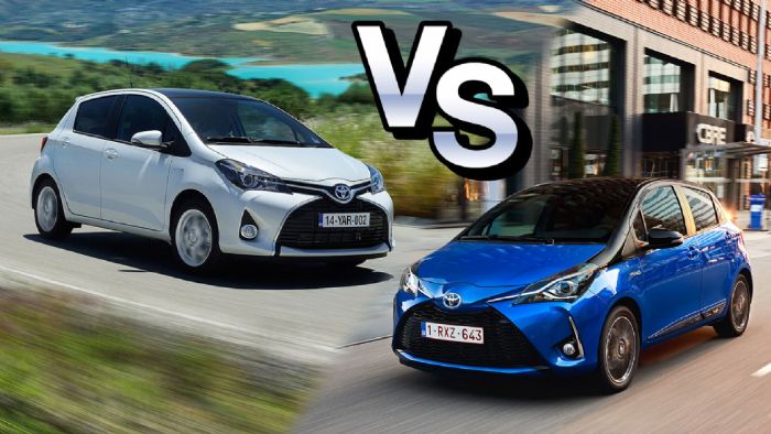Τι καινούργιο φέρνει το ανανεωμένο Toyota Yaris; Τα θέτουμε αντιμέτωπα σε μια σύντομη σύγκριση...
