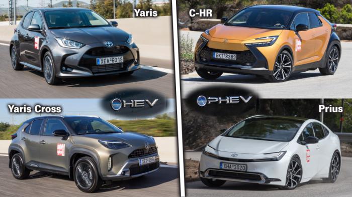 Ηλεκτρικά, Plug-in, υδρογόνα & γκάζια: Η Toyota δε φτιάχνει μόνο υβριδικά 