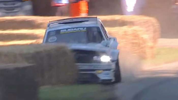 O Pastrana έπεσε στα άχυρα του Goodwood με το Subaru του (+vid) 