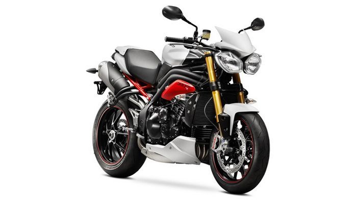 Η έκδοση R του Speed Triple ανανεώνεται στον τομέα της αισθητικής και του εξοπλισμού για το 2014.
