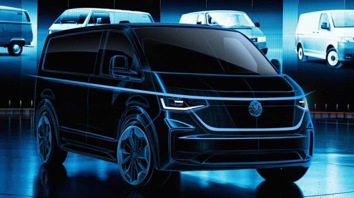 Νέο επίσημο teaser για το VW Transporter T7 