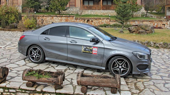 Σε όποιο περιβάλλον και να βρεθεί η Mercedes-Benz CLA καταφέρνει να ξεχωρίζει.