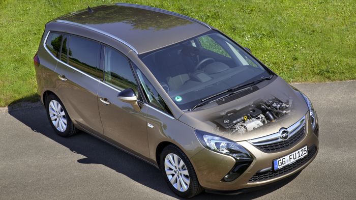 Με τον 1.6 CDTI κάτω από το καπό του, το Zafira Tourer είναι ένα από τα πιο ισχυρά σε απόδοση, αλλά και οικονομικά σε κατανάλωση μοντέλα της κατηγορίας του.