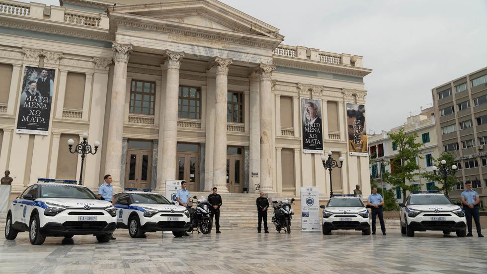 Γαλλική ενίσχυση για τον στόλο οχημάτων της Αστυνομίας Πειραιά