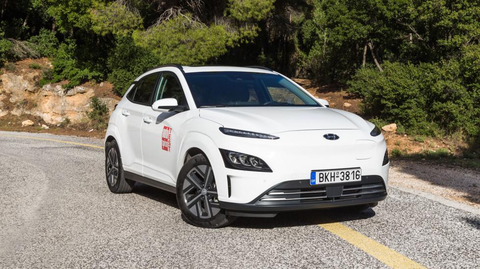 Δοκιμή: Ανανεωμένο Hyundai Kona Electric με 204 PS