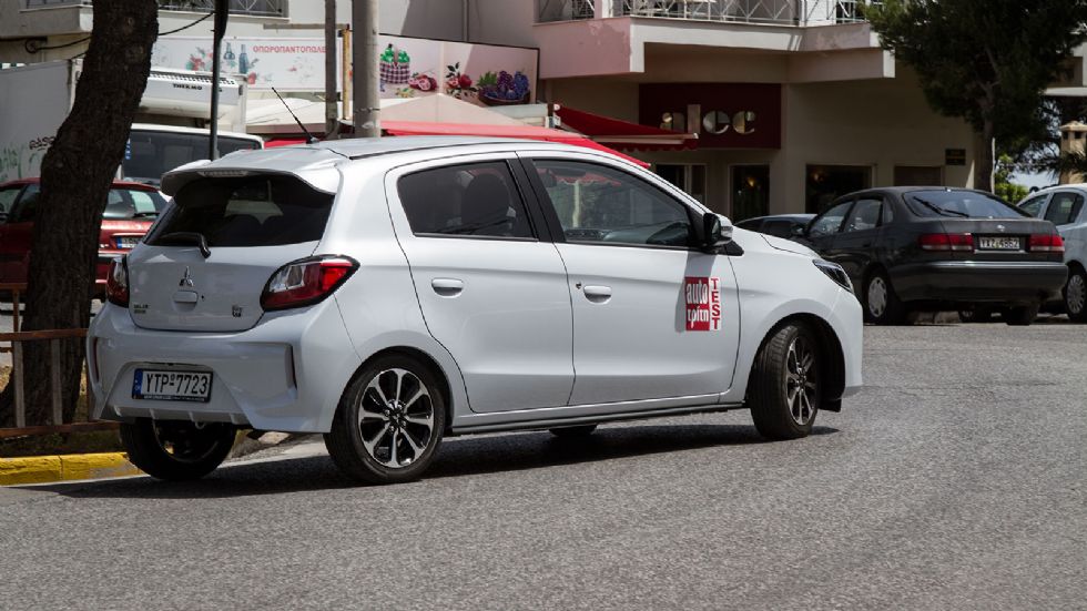 Το Mitsubishi Space Star διακρίνεται για την ευελιξία και την άνεση που προσφέρει η ανάρτησή του, στοιχεία που του χαρίζουν ένα πολύ καλό αστικό προφίλ.