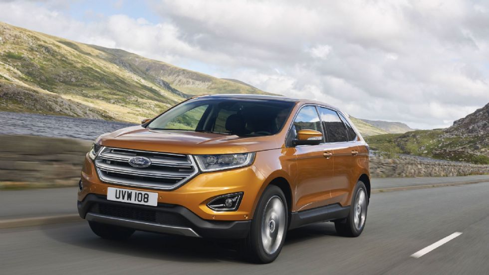 Το Ford Edge τοποθετείται στην κορυφή των SUV επιλογών της μάρκας, με τονισμένη εμφάνιση, εξαιρετική ποιότητα και ευρυχωρία.