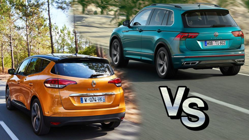 VW Tiguan Vs Renault Scenic