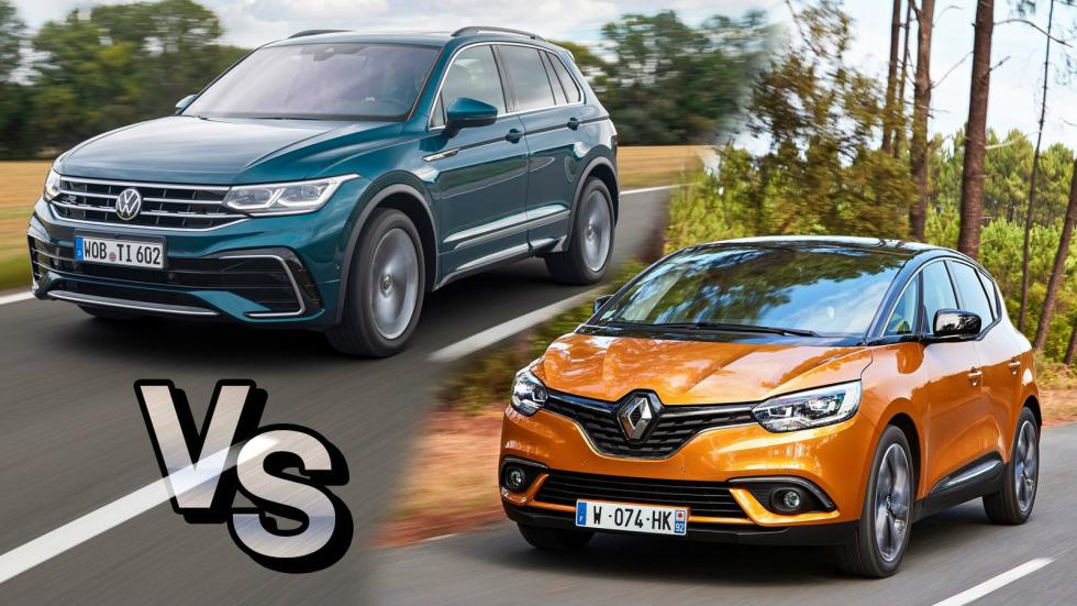 VW Tiguan Vs Renault Scenic