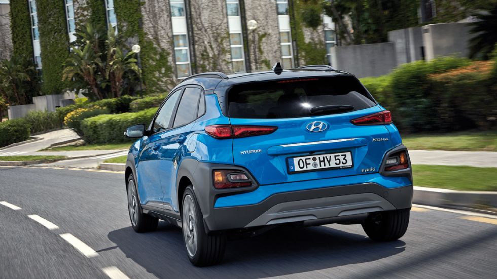 Το Hyundai Kona Hybrid.