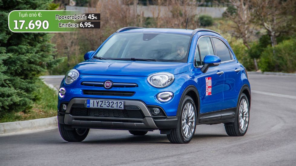 Fiat 500Χ 1,0T 120 PS Lounge 