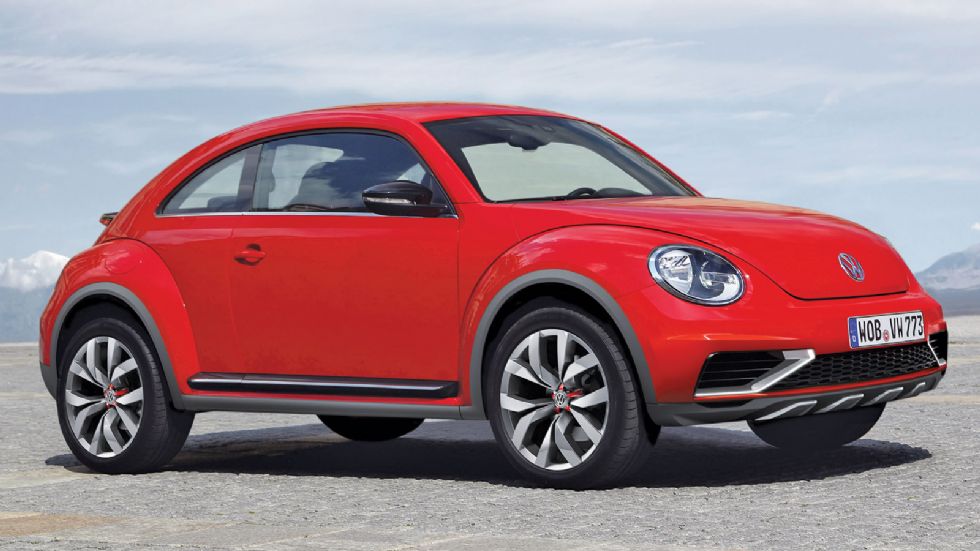 Το νέο VW Cross Beetle θα αποτελέσει την έκδοση ελεύθερου χρόνου του Beetle (ηλεκτρονικά επεξεργασμένη εικόνα). - SCHULTE DESIGN