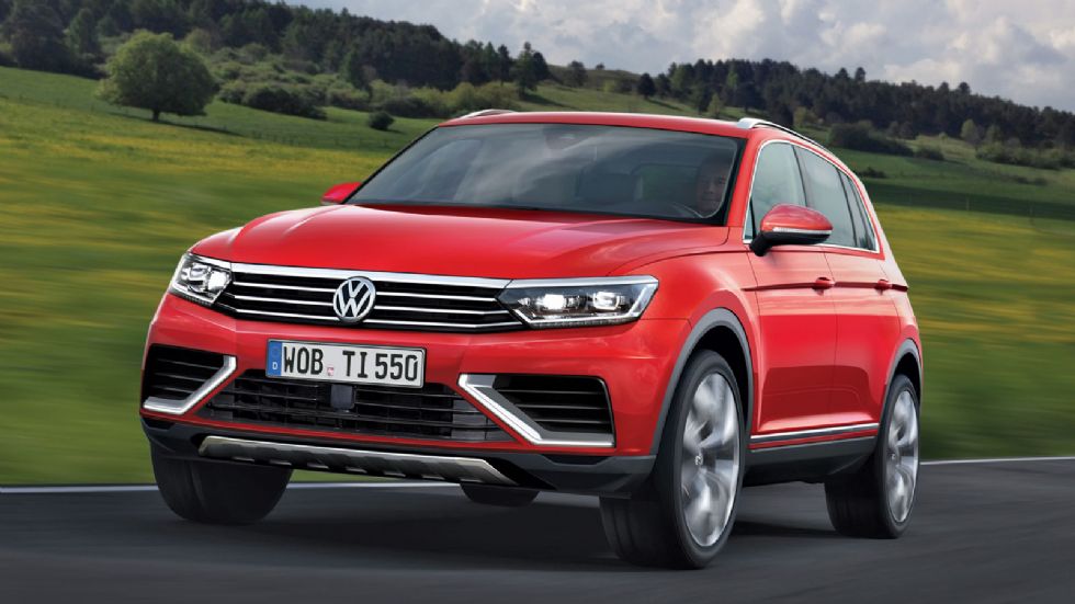 Το επόμενο VW Tiguan θα έρθει με περισσότερα δυναμικά χαρακτηριστικά, ενώ θα βασιστεί στην νεότερη MQB πλατφόρμα του Ομίλου (ηλεκτρονικά επεξεργασμένη εικόνα). - SCHULTE DESIGN