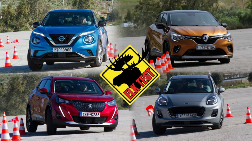 Ford Puma Vs Nissan Juke Vs Peugeot 2008 Vs Renault Captur