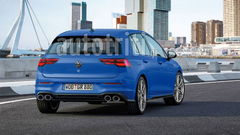 Golf R: Στα τέλη της χρονιάς θα το δούμε με 333 PS και 4κίνηση. Πιο μετά θα δούμε και την ισχυρότερη έκδοσή του (R Plus) με 400 υβριδικά άλογα.	