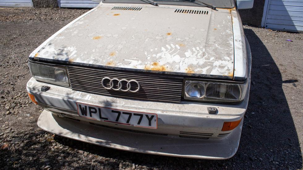 Βρήκαν Audi Quattro Turbo που ήταν παρατημένο για 30 χρόνια