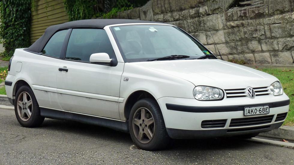 Το Golf Mk4 cabrio (δηλαδή το facelift του 3 με το μακιγιάζ του 4, εξ ου και η ονομασία Mk3,5).