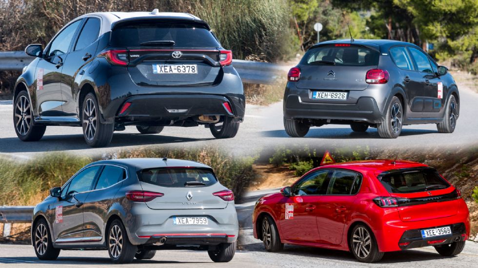 Το Toyota Yaris απέναντι στους Γάλλους ανταγωνιστές του!