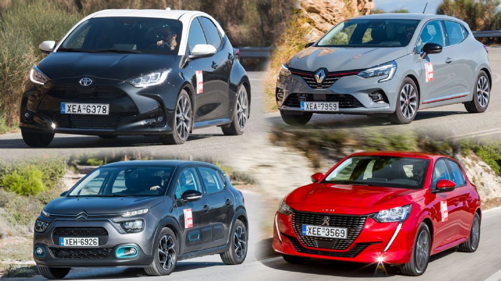 Το Toyota Yaris απέναντι στους Γάλλους ανταγωνιστές του!