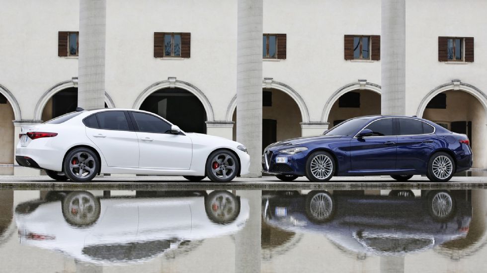 Όλες οι Alfa Romeo Giulia diesel έχουν μέση κατανάλωση 4,2 λτ./100 χλμ., ενώ οι εκπομπές CO2 ορίζονται στα 109 γρ./χλμ.