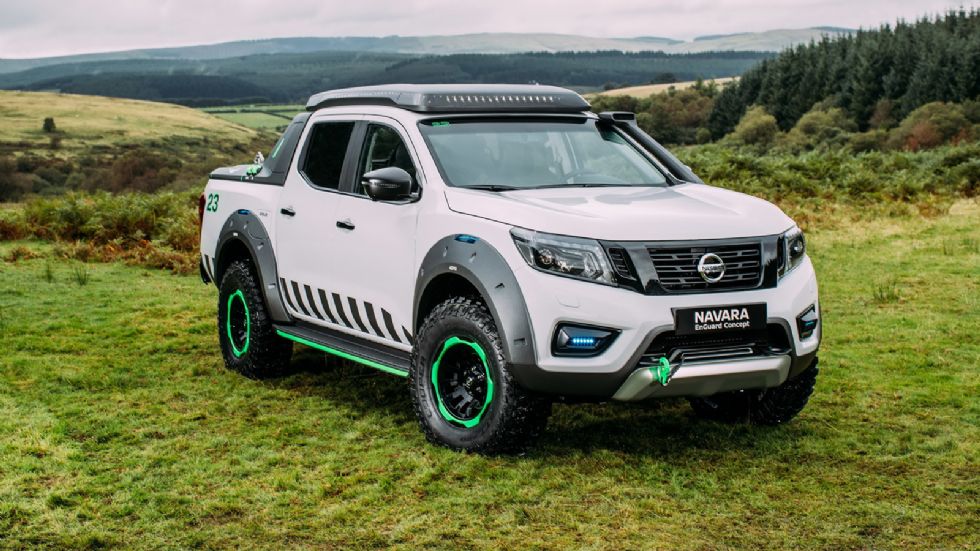 Το Nissan Navara EnGuard Concept σχεδιάστηκε για να λειτουργεί ως πλατφόρμα διάσωσης σε μερικά από τα πιο σκληρά και ακραία περιβάλλοντα του κόσμου.