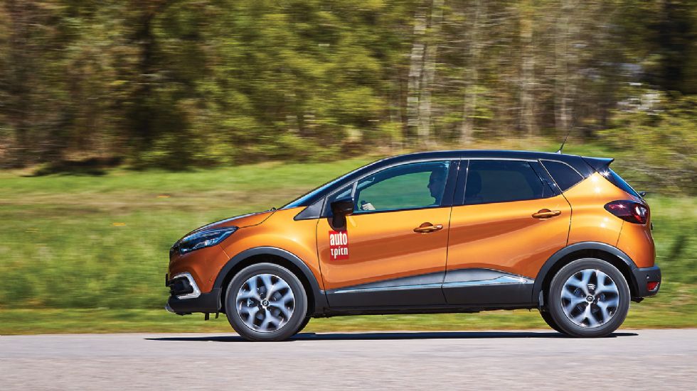 Παρά τα 200 χλστ. από το έδαφος του Renault Captur μπορείς να το οδηγήσεις γρήγορα και με ασφάλεια.