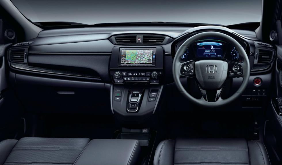 Η Honda μαύρισε το CR-V