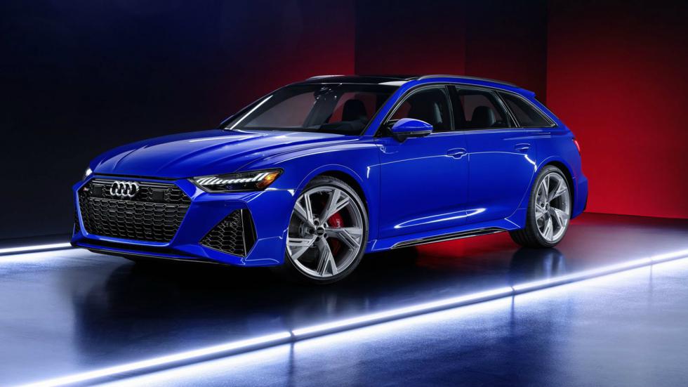 Το super-wagon της Audi στην έκδοση αυτή διατίθεται μόνο με Nogaro Blue χρώμα.