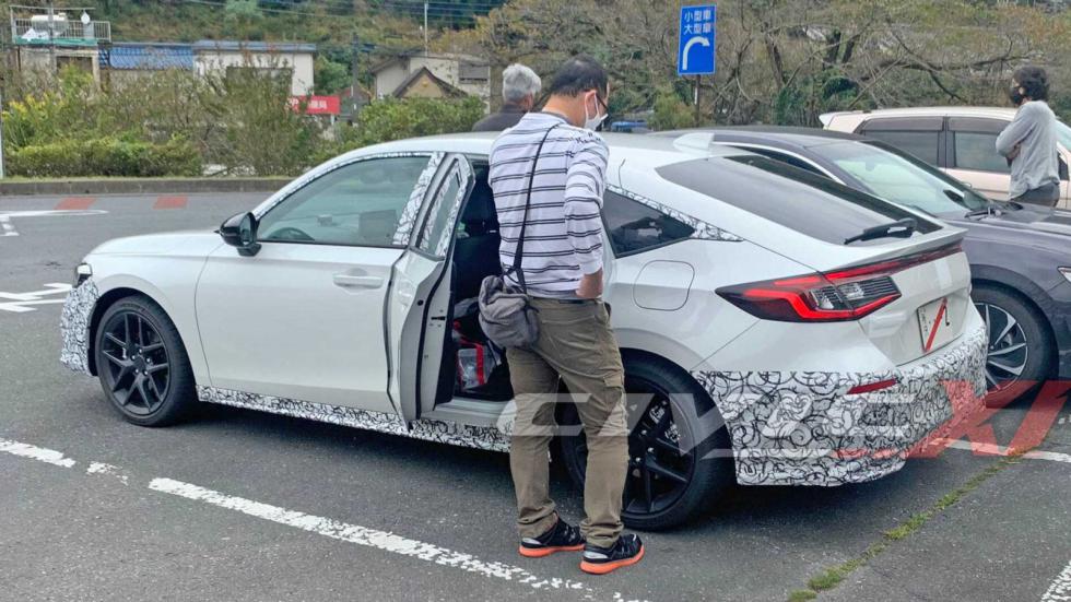 «Συνελήφθη» το υβριδικό Honda Civic