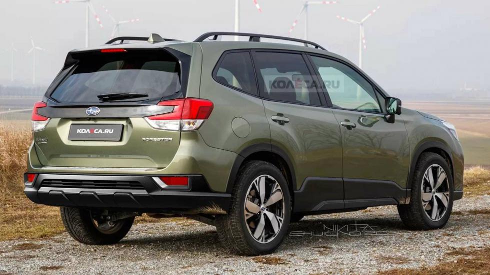 Σχέδια προβλέπουν το ανανεωμένο Subaru Forester