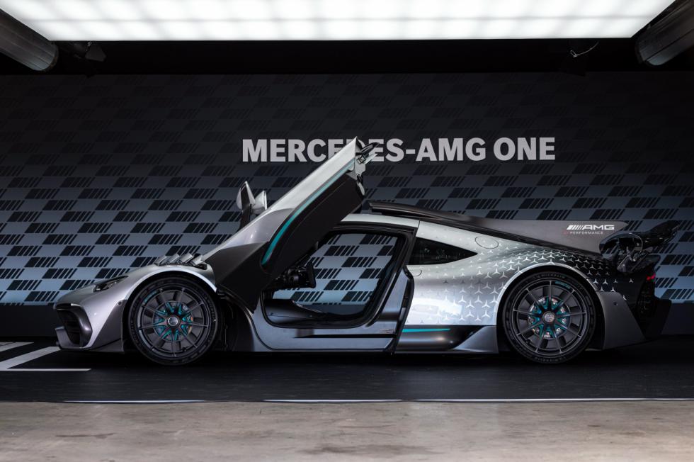 Νέα Mercedes-AMG ONE: Μοτέρ από F1 με 1.063 PS, 0-200 σε 7 δλ.