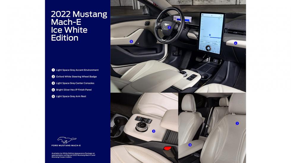 Ειδική έκδοση Ice White για τις Ford Mustang και Mach-E