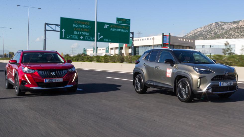 Σύγκριση: Ford Puma Vs Peugeot 2008 Vs Toyota Yaris Cross Hybrid