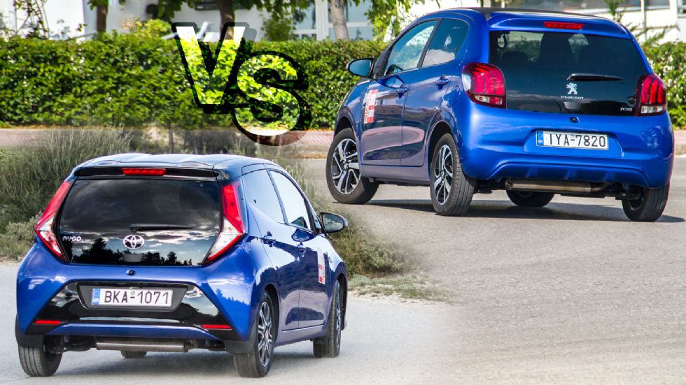 Peugeot 108 Vs Toyota Aygo 