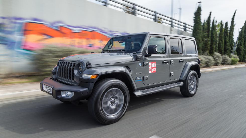 Δοκιμή: Νέο Jeep Wrangler 4xe Sahara