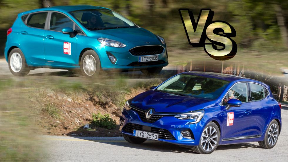 Στις βασικές diesel εκδόσεις: Fiesta ή Clio;